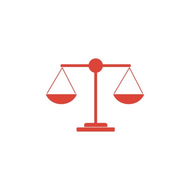 ölçek simgesi - vektör çizim