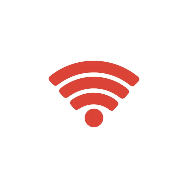 Vector icono de red Wi-Fi — Vector de stock