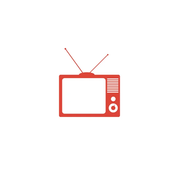 TV-Vektor-Symbol — Stockvektor