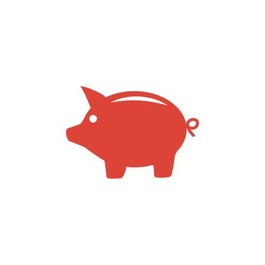 vektör kumbara simgesi