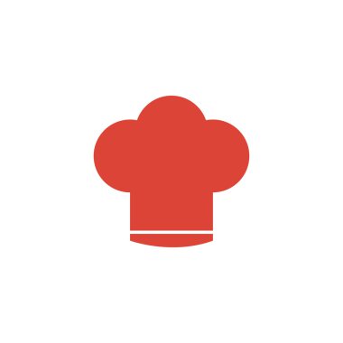 Şef kap vektör simgesi