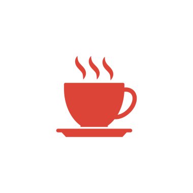 Kahve Kupası kutsal kişilerin resmi, vektör çizim