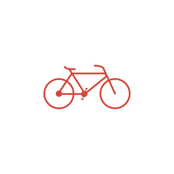 Minimalistic bicycle icon. Vector, EPS 10 — Stock Vector