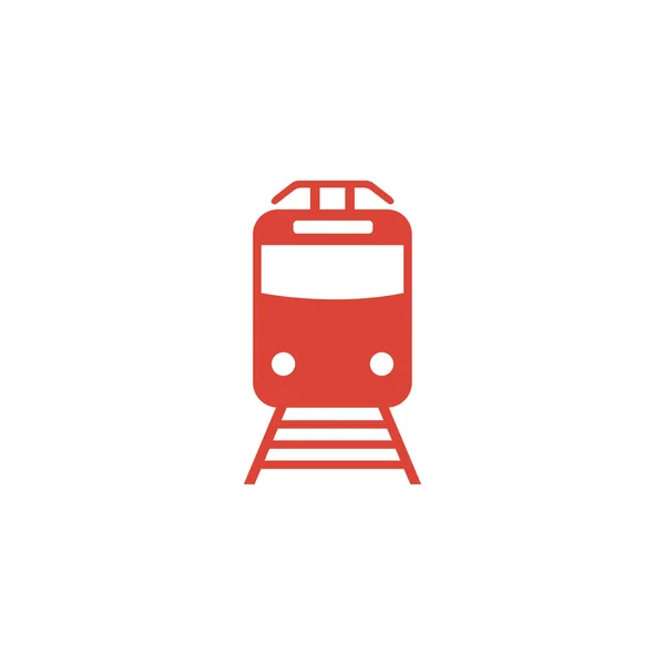 Train icon. Flat design style. — Stock Vector