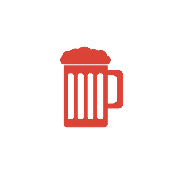 Tasse de bière icône — Image vectorielle