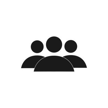 iş adamının düz simgesi