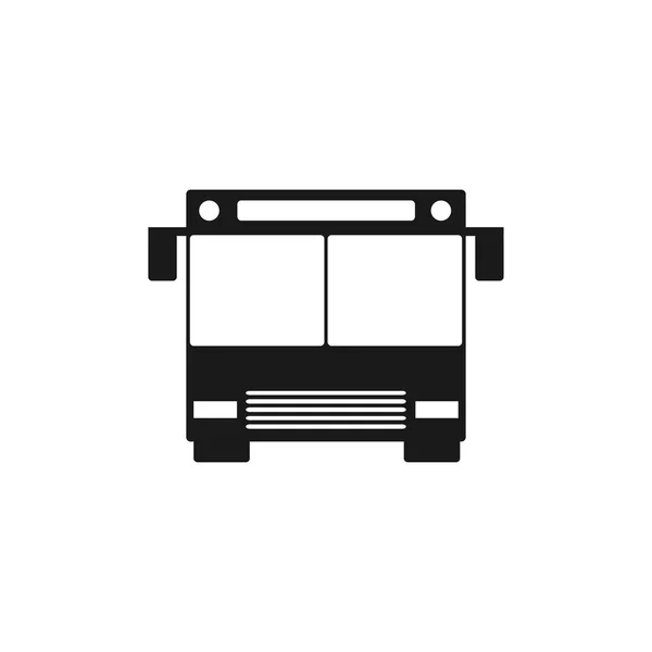 Icône bus. Style design plat . — Image vectorielle