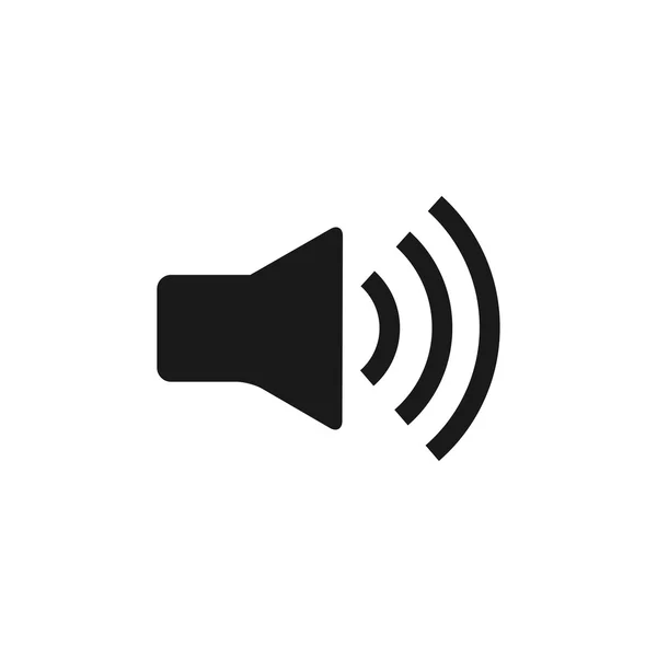 Speaker icon. Flat design style. — Stock Vector
