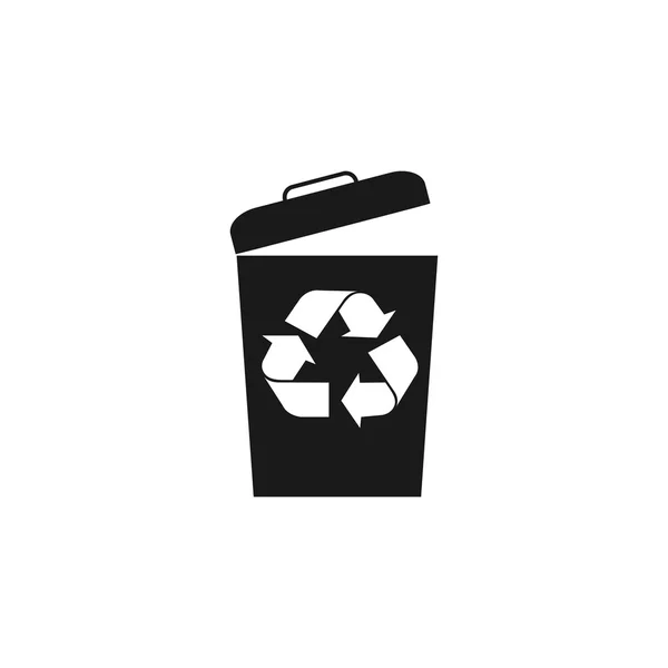 Basura puede icono — Vector de stock