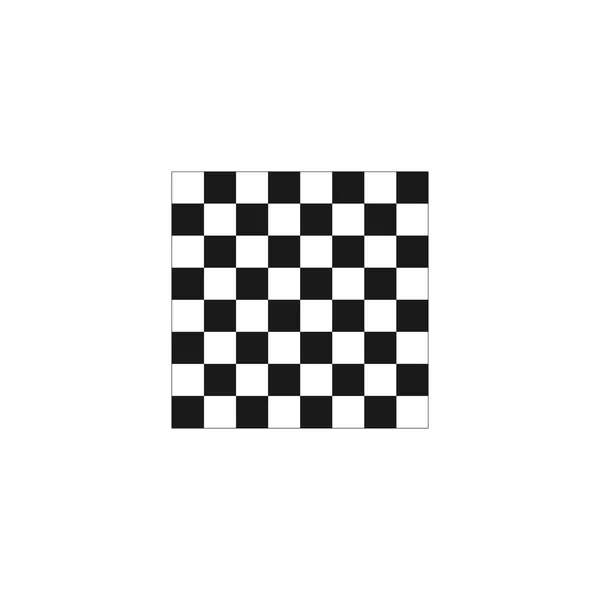 Дерев'яна шахова дошка. плоский вид зверху — стоковий вектор