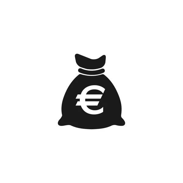 Icono de bolsa de dinero — Vector de stock