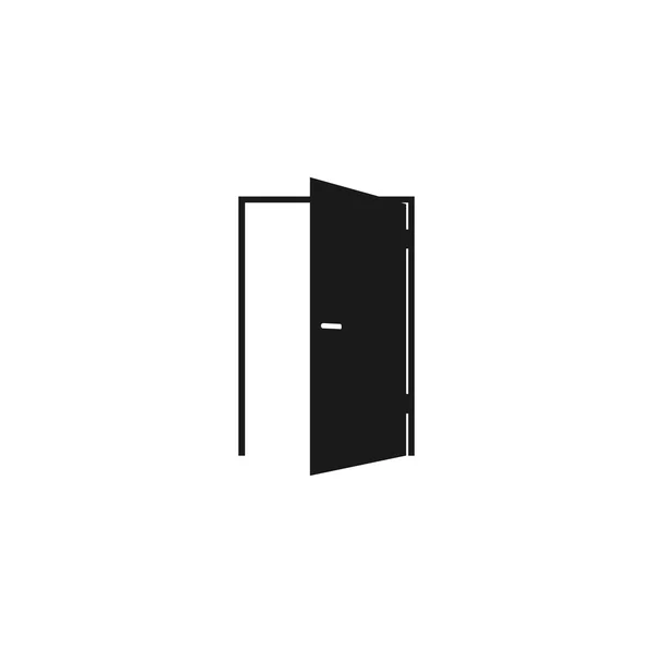 Ícone da porta. estilo de design plano . — Vetor de Stock