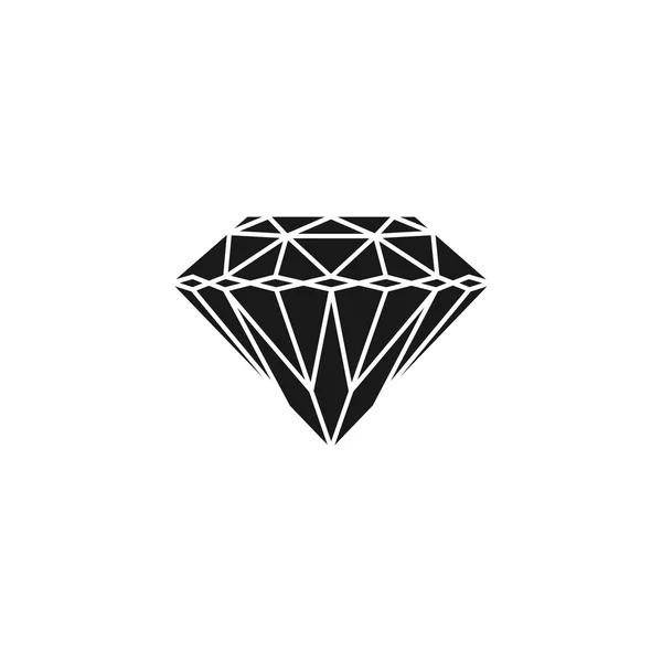 Icono de diamante - Vector — Vector de stock