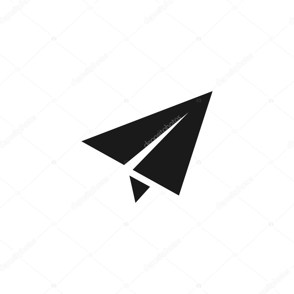 Paper airplane icon