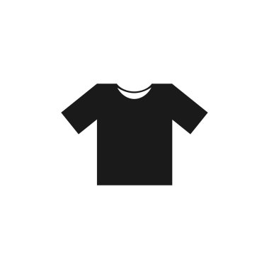 Tshirt Icon Icon, vektör çizim.