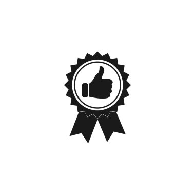 vektör madalyon simgesi