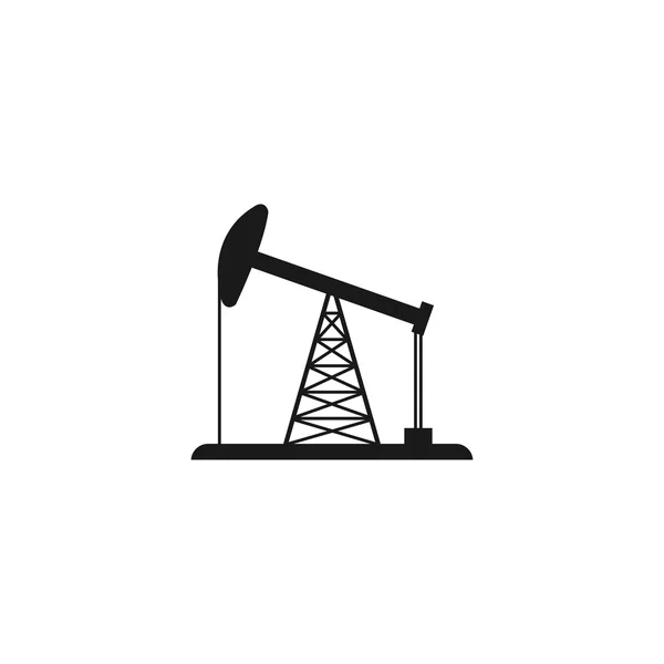 Icona della piattaforma petrolifera — Vettoriale Stock