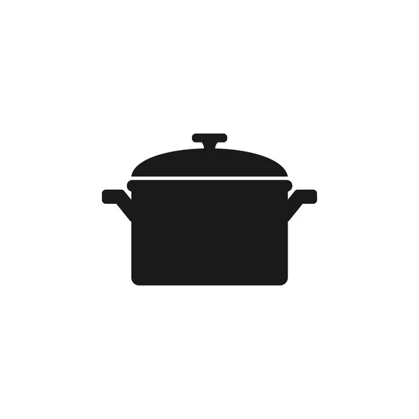 Saucepan icon. Vector illustration. — Stock Vector