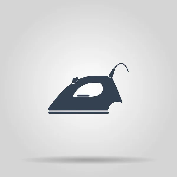 Steam iron icon — Stock Vector