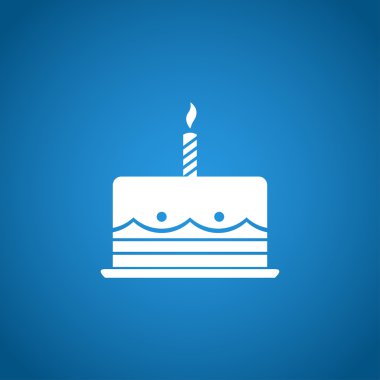 doğum günü pastası web simgesi