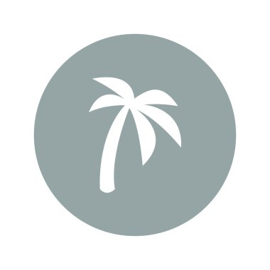 Palm simgesi. Vektör Eps 10