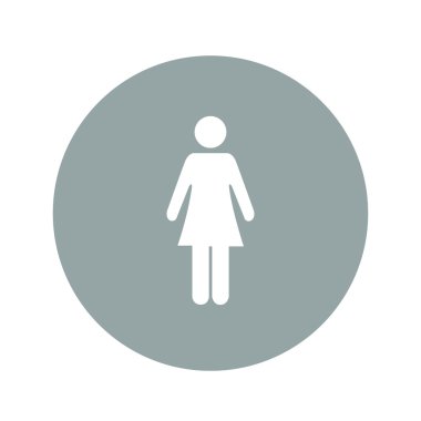 Kadın - vektör simgesi
