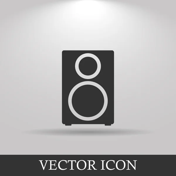 Columna - icono de vector — Vector de stock