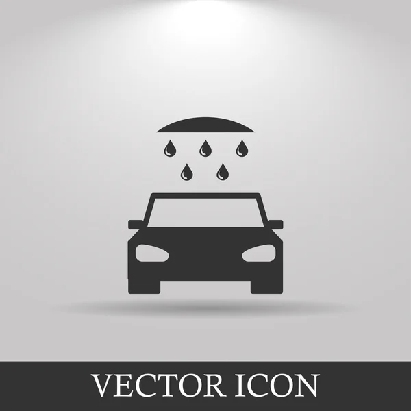 Lavado de coches, icono web . — Vector de stock