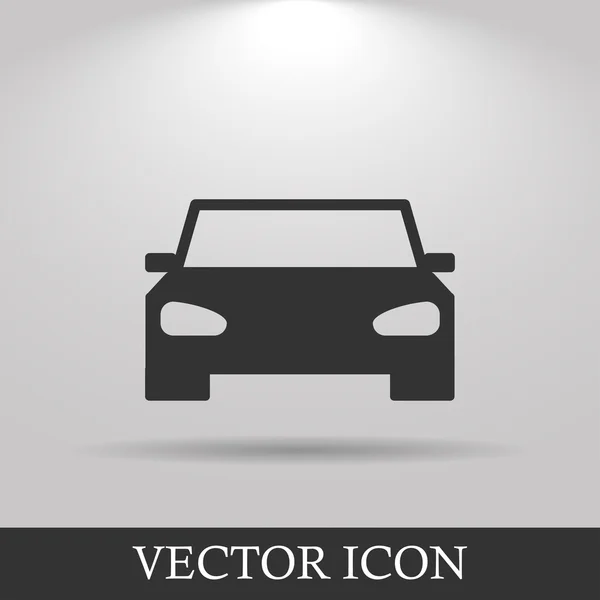 Ícone do carro. estilo de design plano . — Vetor de Stock