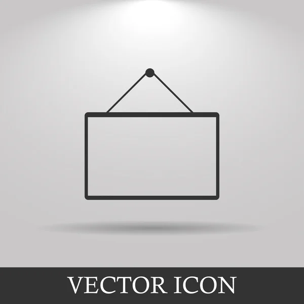 Mathematical board icon — Stock Vector