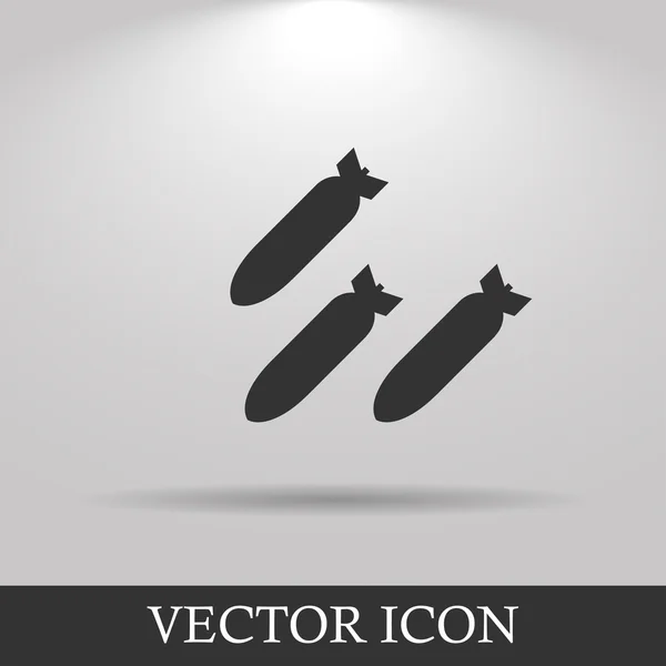 Icono de vector de bomba de aire — Vector de stock