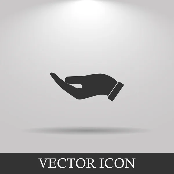 Vektor védő kéz ikon — Stock Vector