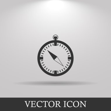 Pusula simgesini - vektör