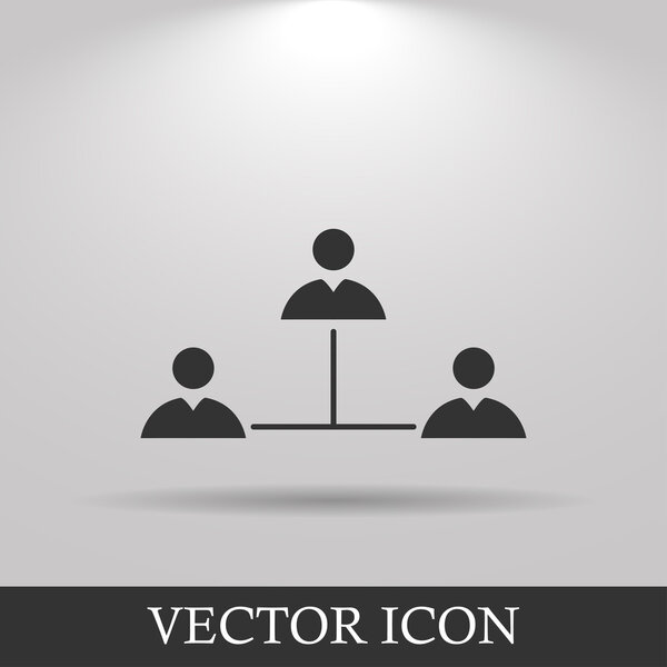 Vector concept network icon