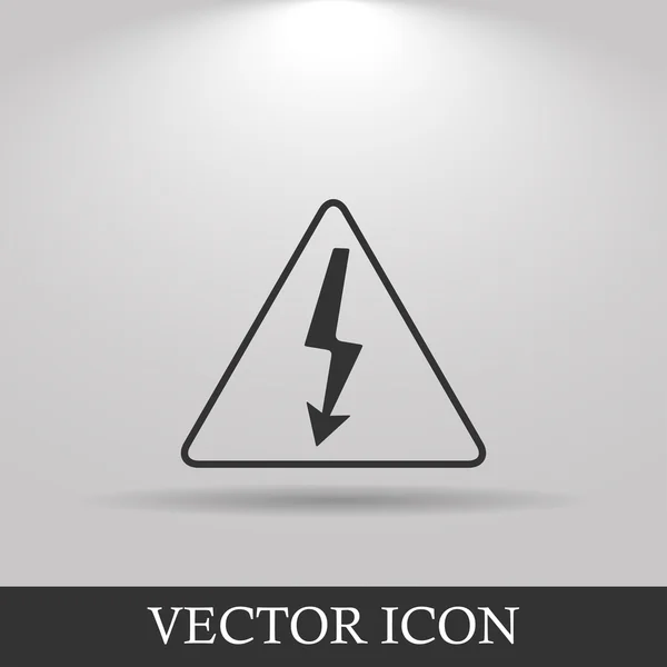 Alta tensión - Ilustración vectorial — Vector de stock