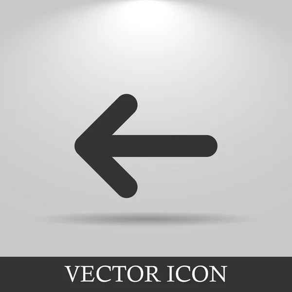 Seta do ícone do vetor — Vetor de Stock