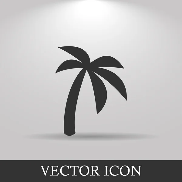 Icône de palmier. Eps vectoriels 10 — Image vectorielle