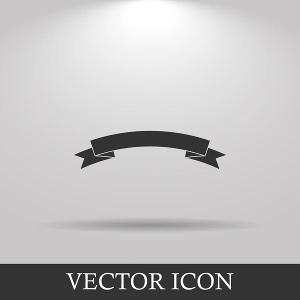 Icono de cinta plana . — Archivo Imágenes Vectoriales