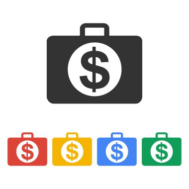 Finans simgesi. Düz tasarım stili.