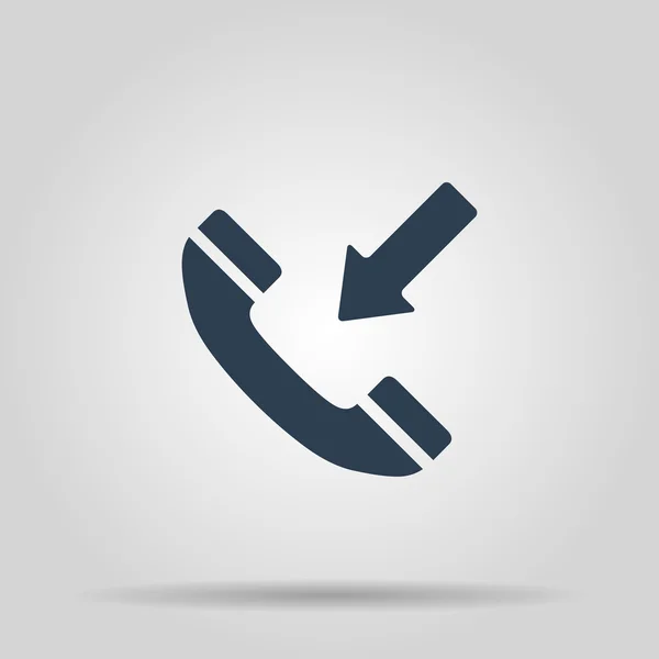 Flat icon of a phone — Stock Vector