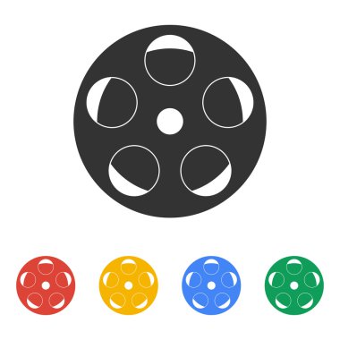 Film makarası, vektör