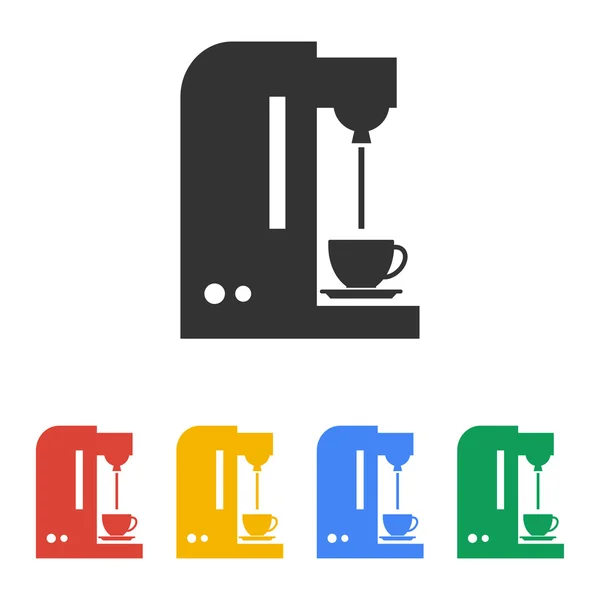 Kahve makinesi simgesi — Stok Vektör