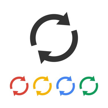 Update simgesi. Vektör çizim