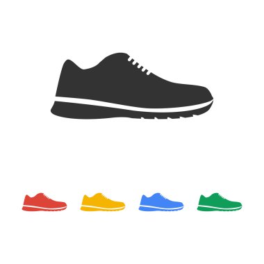 Ayakkabı simgesi. Vektör Eps 10