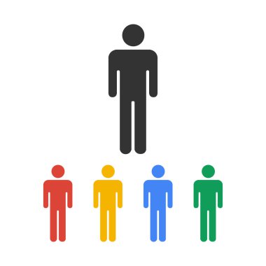 Man - vektör simgesi