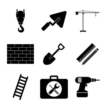 çalışma araçlar Icon set