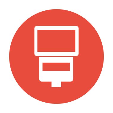 izole kamera flaş vektör