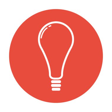 vektör ampul simgesi