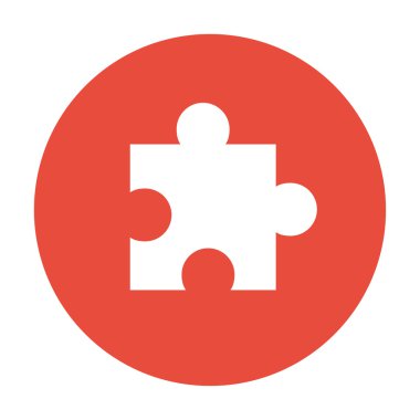 puzzle Internet düğme orijinal vektör çizim simgesini