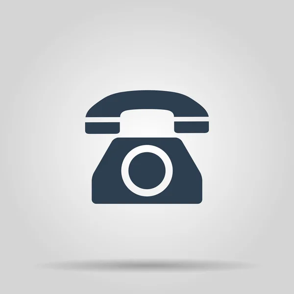 Icono vectorial de un teléfono — Vector de stock